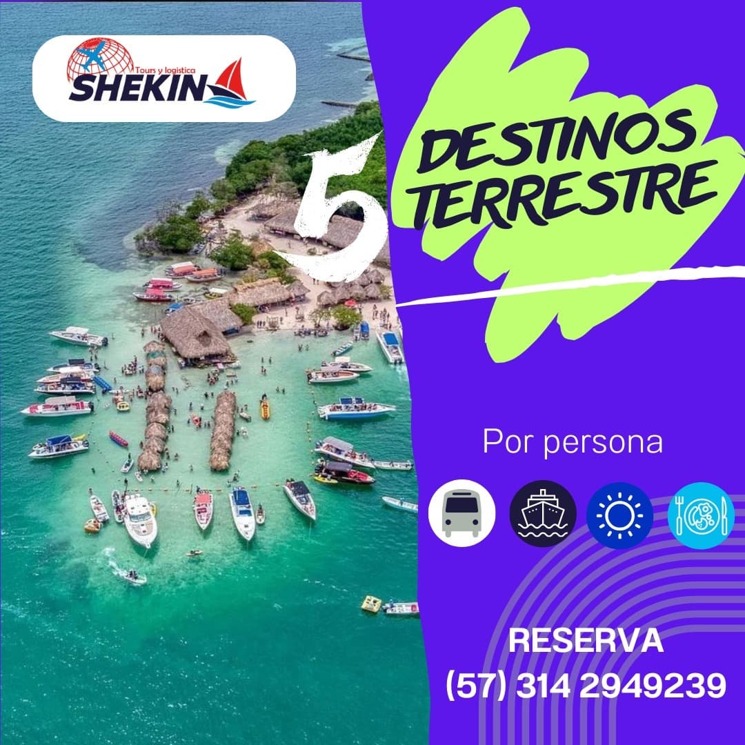 5 DESTINOS TERRESTRE